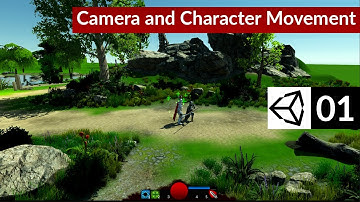01 RPG Unity C# Course - Mouse Orbit Zoom and Character Movement Building Terrain