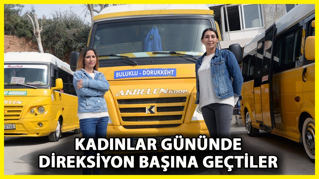 Kadın Şoförler, Dünya Kadınlar Günü'nde Direksiyon Salladı