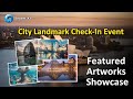 City Landmark Check-In Event Outstanding Artworks Showcase#aiart