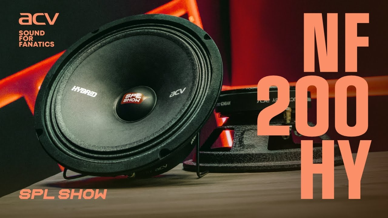 Обзор эстрадной акустики ACV NF-200HY SPL SHOW - YouTube