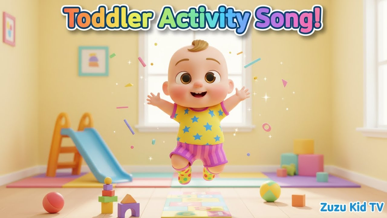 Toddler Activity Song – Fun Movement & Interactive Learning Nursery Rhyme