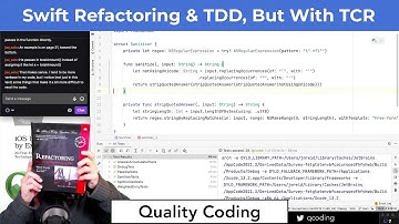 Swift Refactoring & TDD, But With TCR (Live Coding)