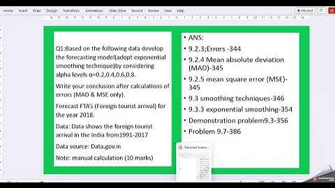 NMIMS -April2023 Assignment-Decision science SEM2 (part1/2)