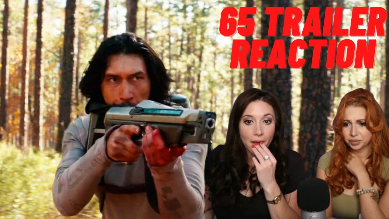 65 Trailer Reaction! Dinosaurs vs Adam Driver!