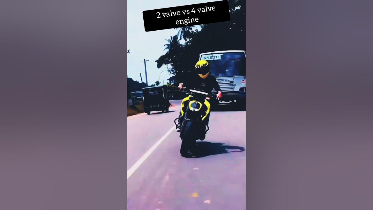 2 valve vs 4 valve engine bike 2valve 4valve engine difference 