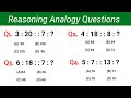 Number analogy reasoning, analogy practice set,upp, ssc gd, mts, rrb, ntpc, ssc cgl, chsl