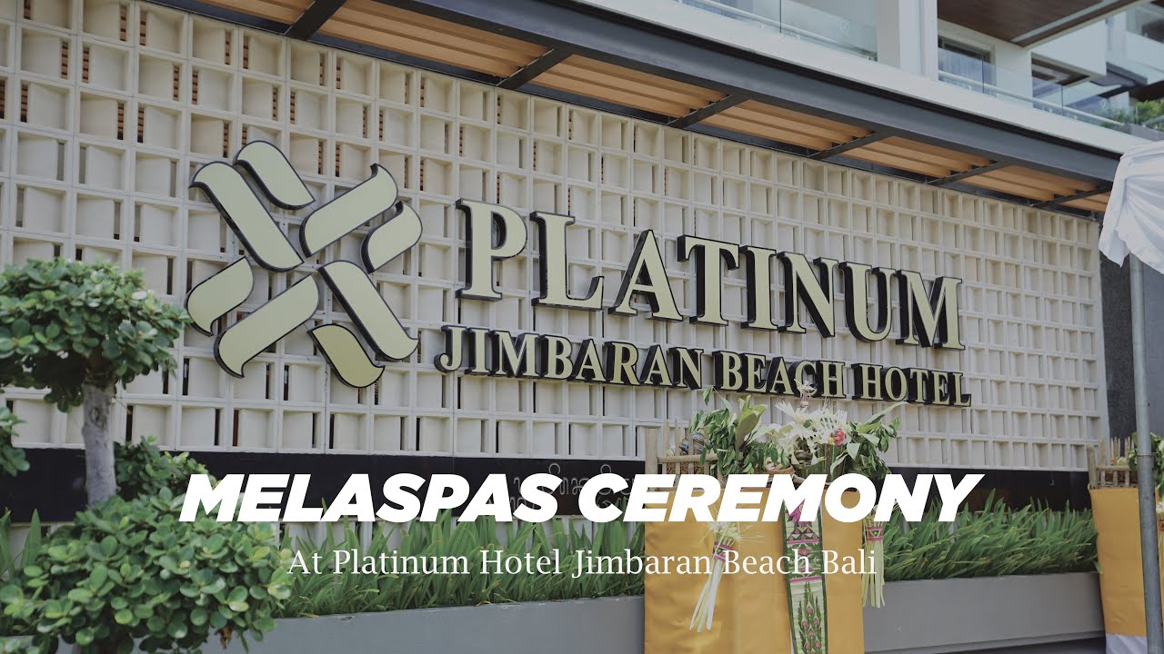 Melaspas Ceremony at Platinum Hotel Jimbaran Beach Bali - YouTube