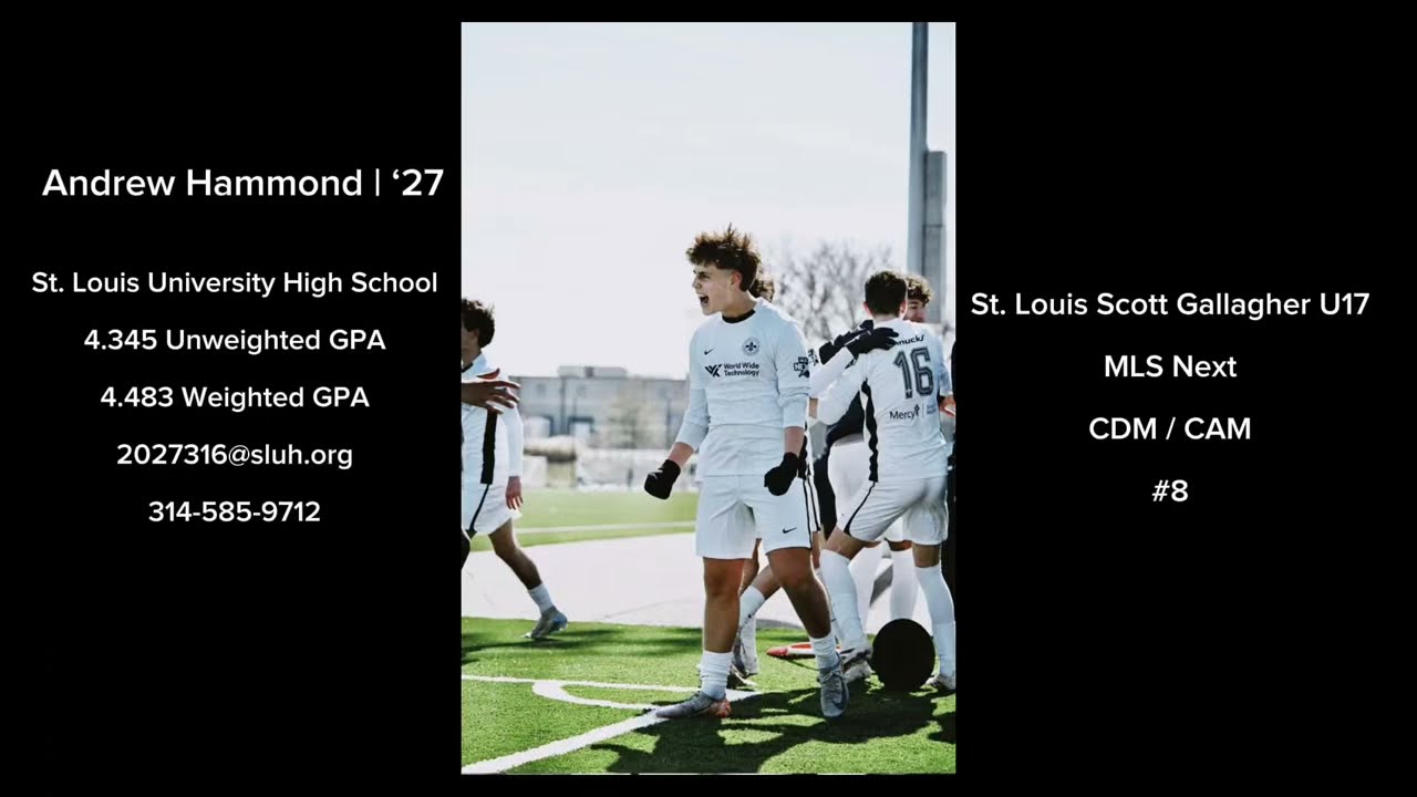 Andrew Hammond ‘27 | 24-25 MLS Next Highlights