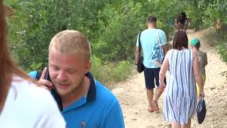 Спуск к нудистскому пляжу на мысе Фиолент в Севастополе