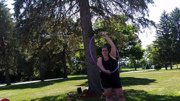 Vertical Fold to Reverse Escalator Hoop Dance Tutorial