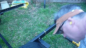 Teardrop camper build a 5X8 video no. 31 cut the frame