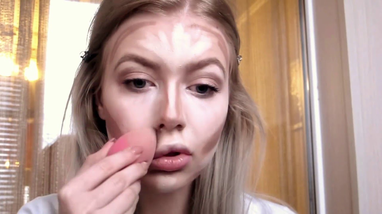 Контурирование, Коррекция формы лица , Идеальное лицо!