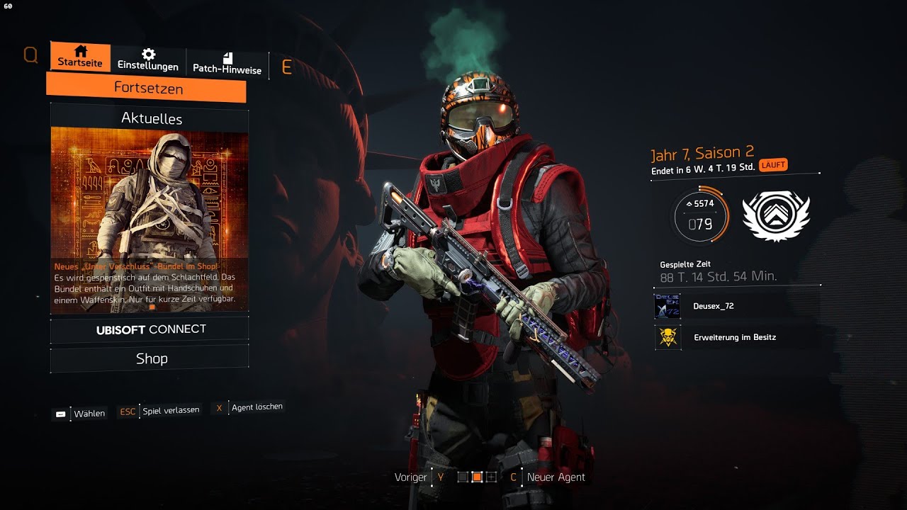 The Division 2: Retaliation - East Mall - Outcast - heroic