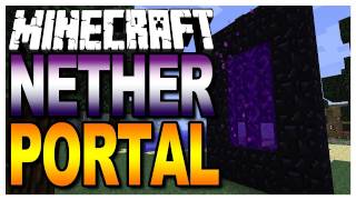 Minecraft - How to Build a Portal to the Nether (Map ...