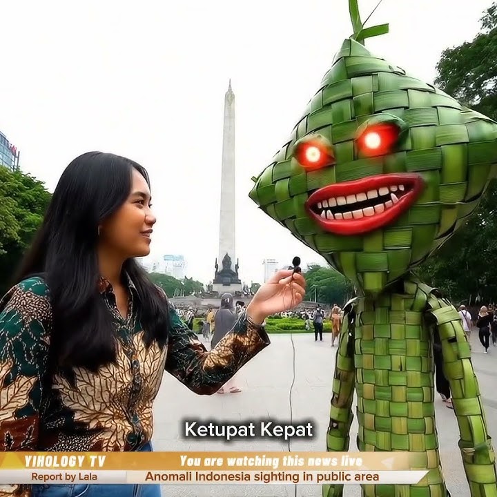 Ketupat Kepat Kepet Kepot visits Monas