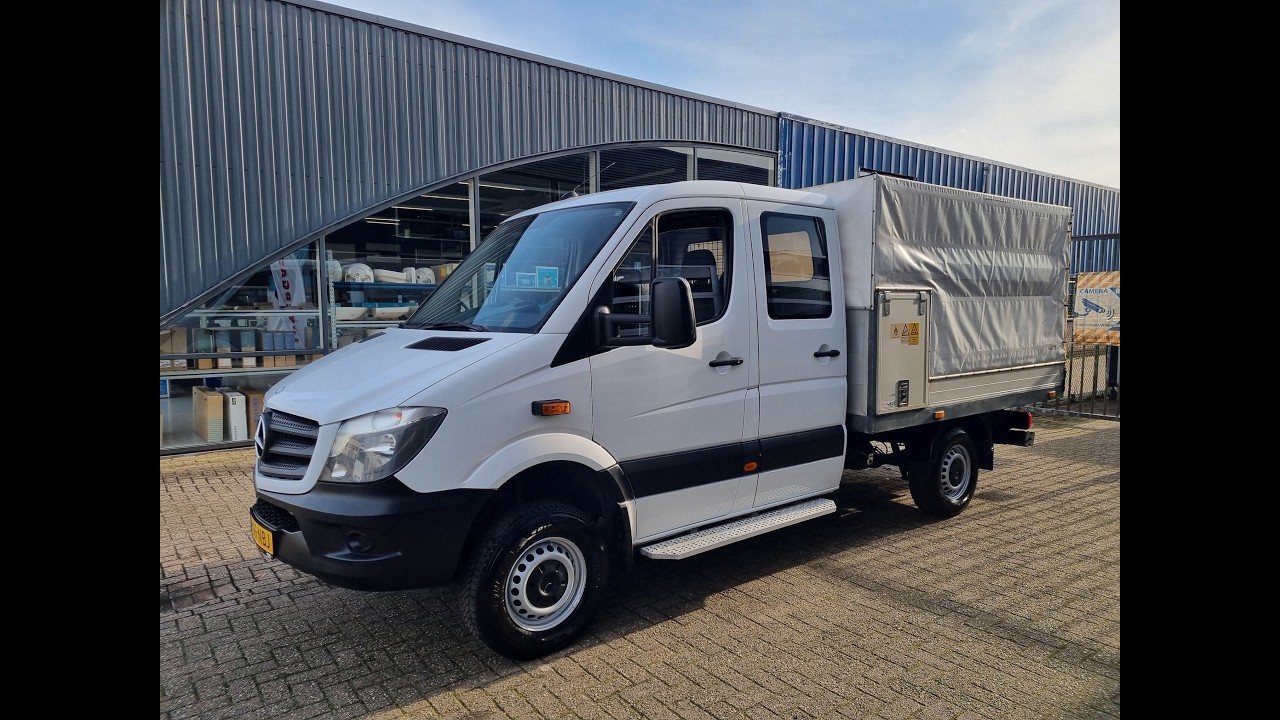 MB SPRINTER 316 CDI 4X4 PRITSCHE DOKA EURO 6