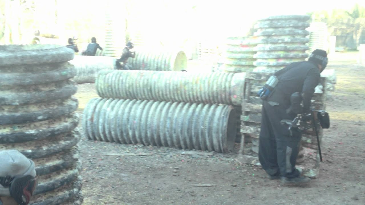 PAINTBALL GAME playing at headshots paintball YouTube