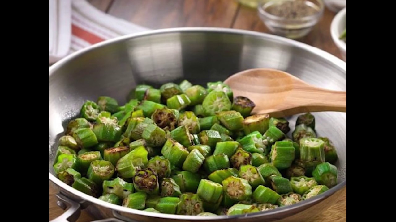Lite Fried Okra - SNAP4CT Recipe