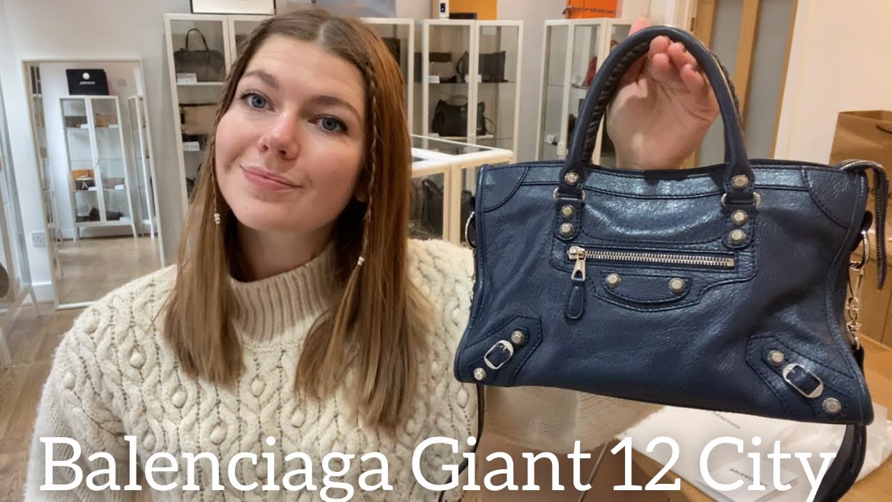 Balenciaga Giant 12 Motorcycle Town Bag