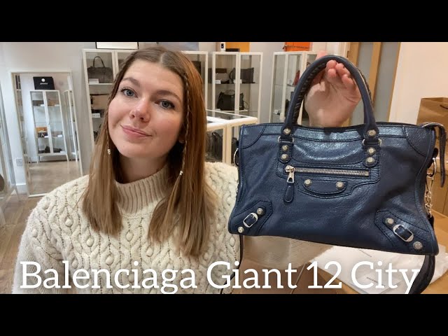 abort stabil Kammer Balenciaga Giant 12 City Bag Review - YouTube