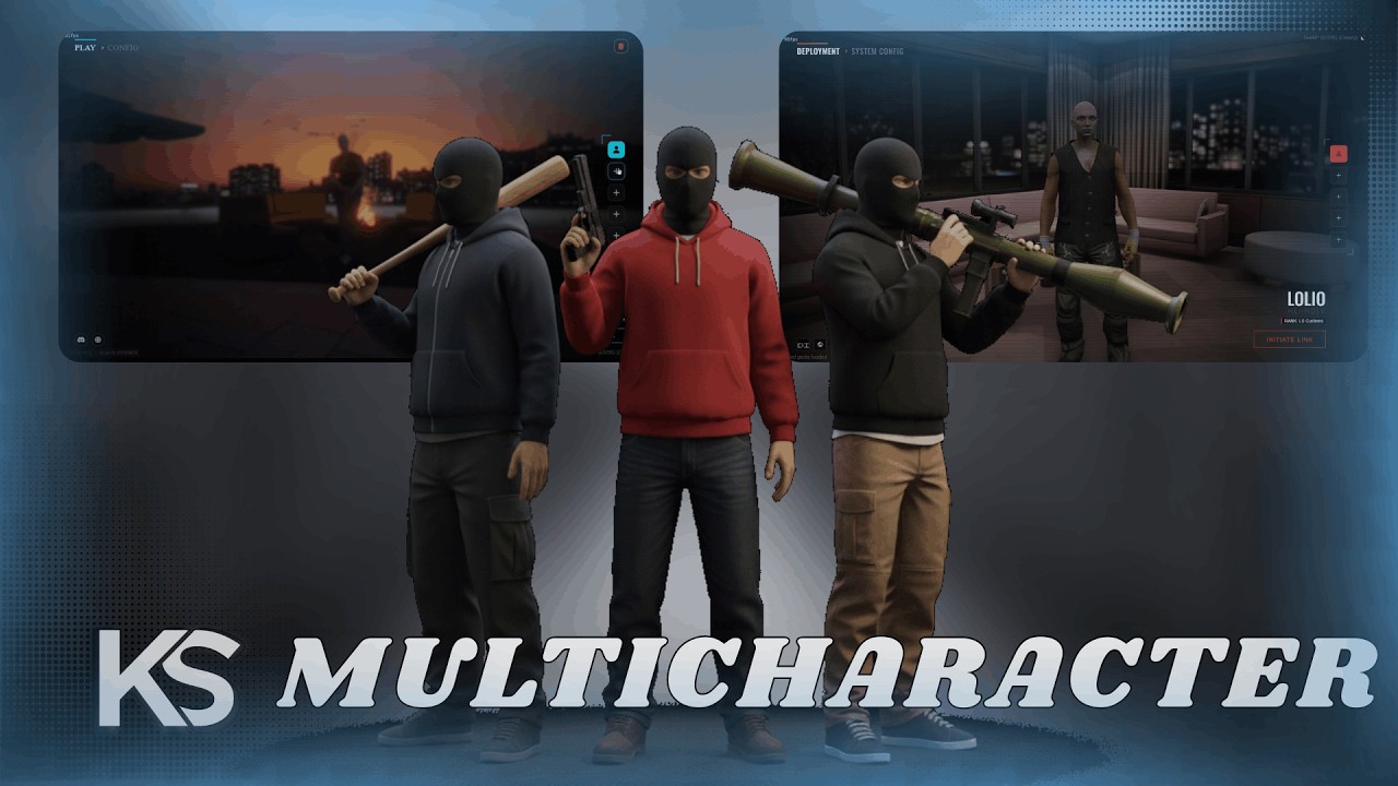 KS Multicharacter [PAID / QBCore / Qbox / FiveM / Script]