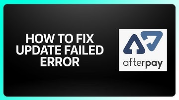How To Fix “Afterpay App Update Failed” Error 2025! Tutorial