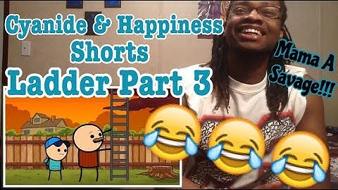 Ladder Part 3 - Cyanide & Happiness Shorts - Reaction!!!