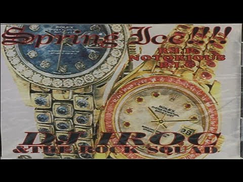 I-Roc — (HOT)☄Dj IROC & The ROC Squad- Spring Ice!!!!: R.I.P. Notorious B.I.G. (1997) Bronx NYC sides A&B