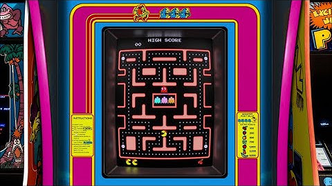 My Ms. Pac-Man Realistic Arcade Bezel with HSM