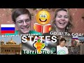 Russian reaction to The States + territories of India EXPLAINED Geography Now! | Russian tourists?..