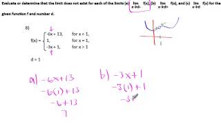 Calculus - Chapter 2 Review 7-9