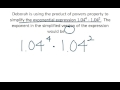 Exponential Expressions and Properties
