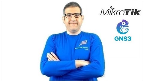 Download and install GNS3 Virtualbox and MikroTik CHR image version 7