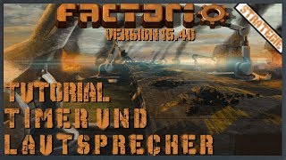 Factorio [Version 0.15.40/Deutsch] Tutorial: Timer + Lautsprecher