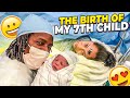 Giving birth to my 7th child  dad fainted