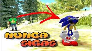 !NUNCA SIGAS A 'SONIC.EXE' En Gta San Andreas ES ULTRA EPICO J210 !