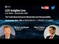 The Truth About Enterprise Blockchain & Interoperability | Gilbert Verdian, Quant QNT | LCX Insights