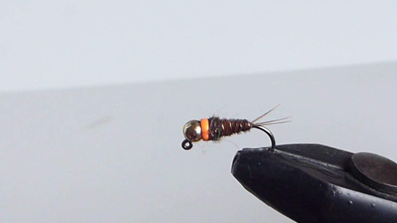 Montage Nymphe Pheasant Tail sur hameçon JIG -pêche mouche