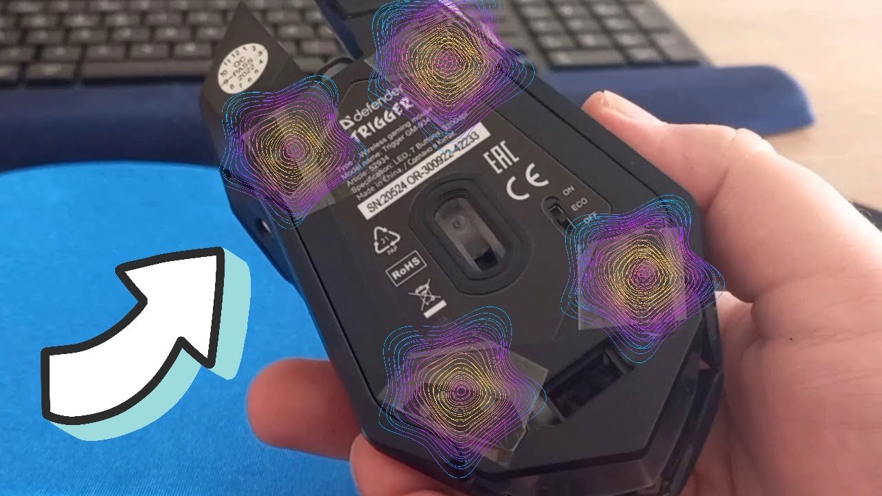 Как улучшить скольжение ПК мыши #лайфхак ! Скейты (ножки) летают! - YouTube