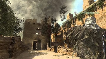 MW3: Nice Across Map Throwing Knife on Erosion