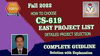 CS619 Final project Selection Fall 2022 || CS619 easy Project list Final project VU screenshot 3