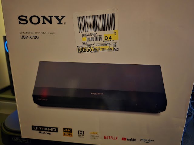 SONY 4K Ultra HD 【ヒナ@プロフィール任意】 So the new Sony 4k player umm : r/4kbluray