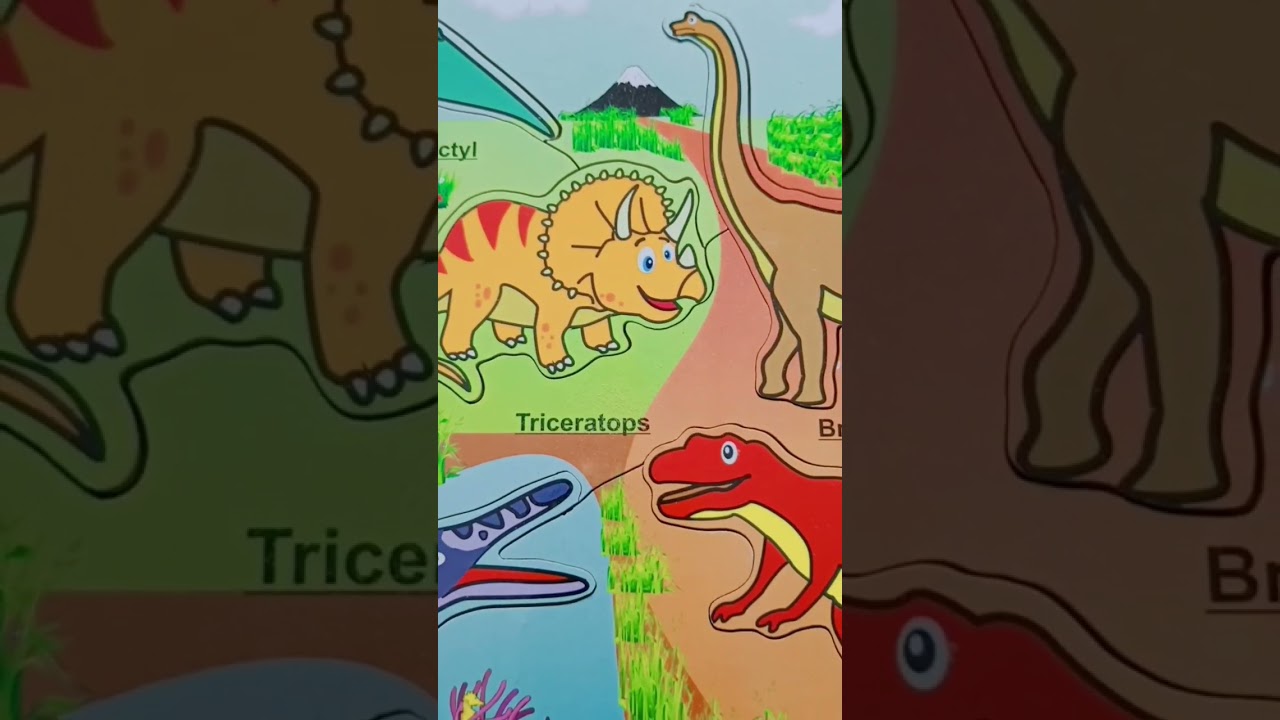 Haula Toys Menjual " Puzzle Hewan Purba "