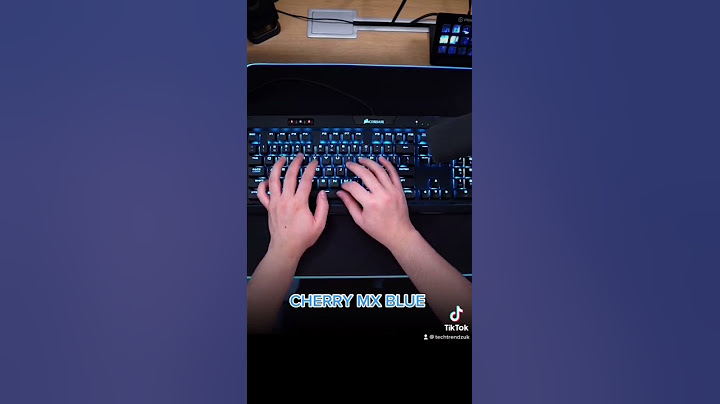 Keyswitch sound test #corsair #keyboards #mechanicalkeyboard #asmr #cherrymx #foryou