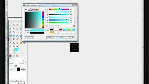 How to Create a youtube channel icon using Gimp