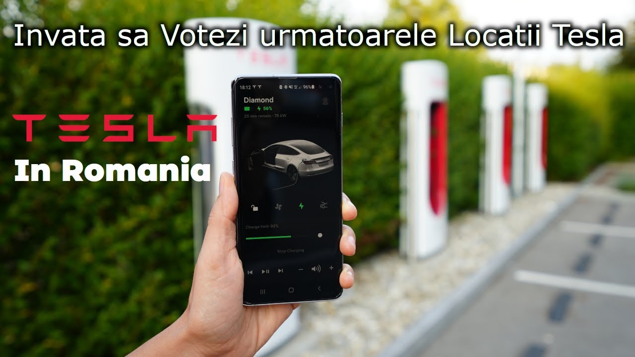 Cum sa Votezi urmatoarele locatii Tesla Supercharger in Romania YouTube