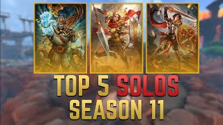 The 5 Most Dangerous Gods in SMITE Solo Lane