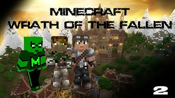 Wrath of the Fallen (Minecraft Adventure Map) Part 2: Midget Zombies Kill