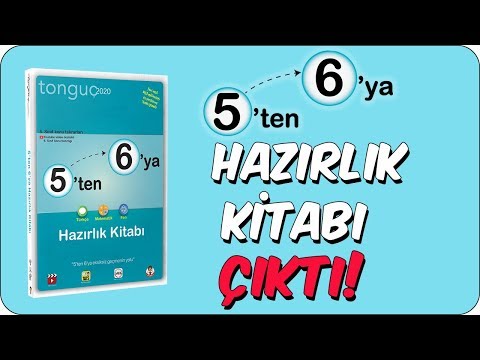 5'ten 6'ya Hazırlık Kitabı ÇIKTI!