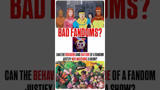Does fandom behavior justify not watching a show? | #tadc #mha #invincible